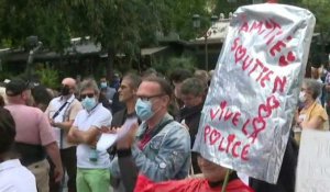 "Vive la police": rassemblement de soutien aux forces de l'ordre à Paris