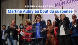 Lille: Martine Aubry au bout du suspense