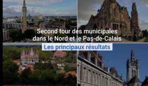 Municipales: les principaux résultats dans le Nord et le Pas-de-Calais