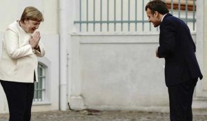 A Berlin, Emmanuel Macron fait avec Angela Merkel la promotion de leur plan d'aide post-covid
