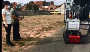 L'entreprise adaptée Challenge de Caudry se dote d'un robot décontaminateur piloté à distance