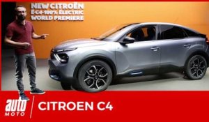 Nouvelle Citroën C4 : la berline se mue en SUV et s'électrise