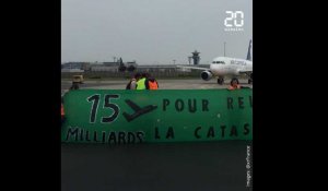 Orly : Des militants écologistes d'Extinction Rebellion s'introduisent sur les pistes de l'aéroport