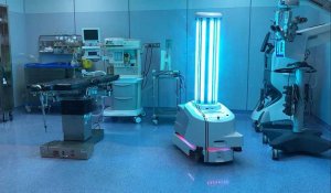 Un robot pour désinfecter une maison de retraite grâce au rayonnement UV