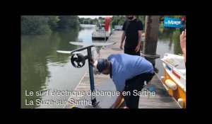 Une première dans les Pays de la Loire : du surf électrique à La Suze-sur-Sarthe