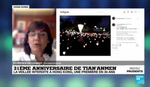 31ème anniversaire de Tiananmen : Veillée interdite à Hong Kong, une première en 30 ans