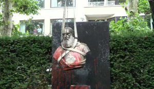 Colonialisme: la ville belge de Gand retire un buste du roi Léopold II