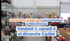 Grande vente Emmaüs à Bruay les 3,4 et 5 juillet