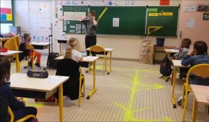 Douai : reprise des cours dans les écoles de la ville après le confinement