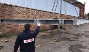Les chantiers de pose reprennent chez CTMS à Avesnes-sur-Helpe