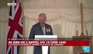 Appel du 18 juin : le Prince Charles prononce un vibrant discours à l'égard de la France