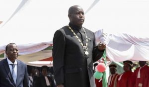 Évariste Ndayishimiye investi à la présidence du Burundi
