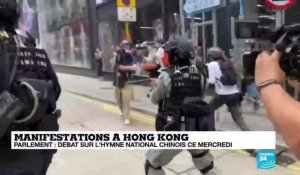 Hong Kong : tensions autour du Parlement avant un débat sur l'hymne chinois