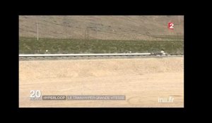 Hyperloop : premier test réussi aux Etats Unis
