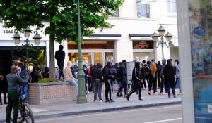 Des casseurs à Bruxelles après la manifestation Black Lives Matter