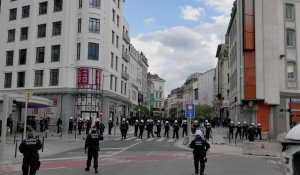 Des incidents et pillages à Matonge (porte de Namur) en marge de la manifestation Black Lives Matter