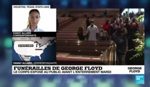 Funérailles de George Floyd : le corps exposé au public avant l'enterrement