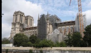 Le démontage extraordinaire de l'échafaudage de Notre-Dame