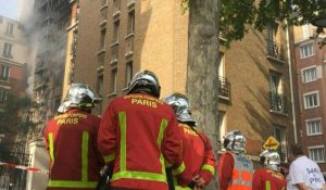 A Paris, fin de l'incendie dans un immeuble du 14e arrondissement