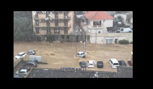 Fortes pluies et inondations à Ajaccio
