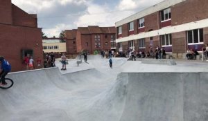 Hazebrouck: le skateparkdu mail Saint-Eloi est enfin ouvert 