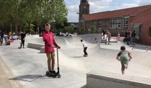 Hazebrouck dispose d'un nouveau skatepark