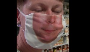 Coronavirus: Un Belge donne un visage humain à nos masques