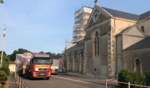 À Nesmy, l'église Saint-Pierre retrouve son clocher