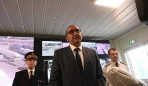 Calais: visite de Laurent Nunez, secrétaire d'état.