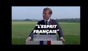 Macron rend hommage à de Gaulle et son "esprit de résistance"