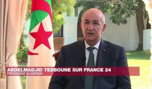 EXCLUSIF : le président algérien Tebboune croit à un "apaisement" de la situation avec la France