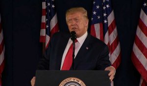 Trump dénonce une "campagne visant à effacer l'histoire" des Etats-Unis