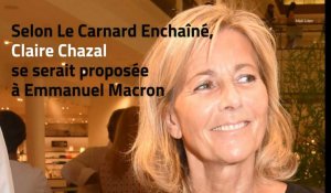 Claire Chazal se propose à l'Elysée