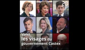 Les visages du gouvernement Castex