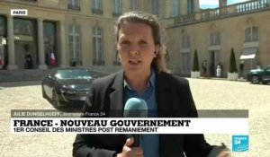 Nouveau gouvernement : premier conseil des ministre post remaniement en France