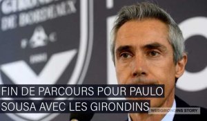 Paulo Sousa quitte les Girondins de Bordeaux