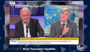 Ambiance tendue entre Jean-Michel Aphatie et Stéphane Le Foll