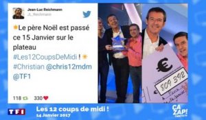 Christian sort des 12 Coups de midi après 193 participations, le public lui rend hommage !