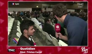 Un journaliste de Quotidien frappé par un militant de François Fillon