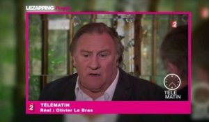 Gérard Depardieu : "J'ai mes périodes de connard total"