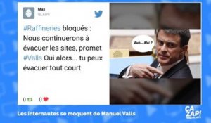 Les internautes se moquent de Manuel Valls !