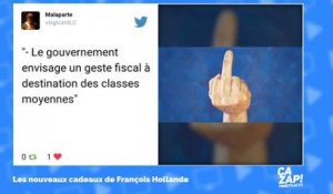 Les internautes se moquent des nouveaux "cadeaux" de François Hollande !