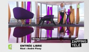 Les premières images de Claire Chazal sur France 5