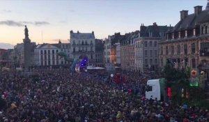 La parade Eldorado de lille3000 dans les rues de Lille