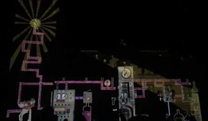 Le video mapping festival s'arrête à Bailleul sur le beffroi