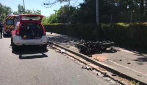 Douai : un motard grièvement blessé dans une collision