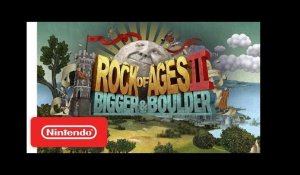 Rock of Ages 2: Bigger &amp; Boulder - Launch Trailer - Nintendo Switch