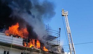 Bruxelles: une toiture de 200 m2 en feu à Woluwe-Saint-Pierre