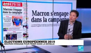 Élections européennes : Macron attaque le RN et son bilan "catastrophique"