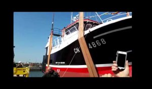 La Socarenam a mis à l'eau un bateau construit à Calais 